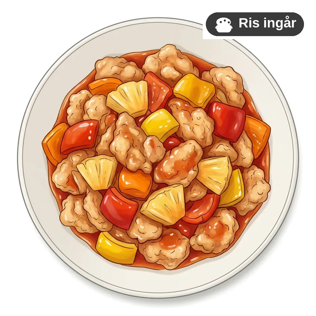 Sweet & Sour Chicken Hong Kong Style